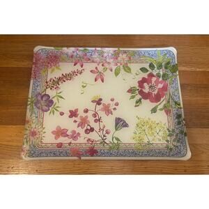 Gien Millefleurs Large Acrylic Floral Serving Tray